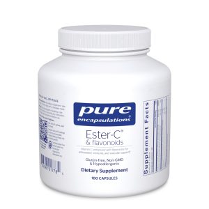 Ester-C & Flavonoids by Pure Encapsulations.