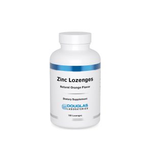 Zinc Lozenges (Natural Orange FLavor) by Douglas Labratories