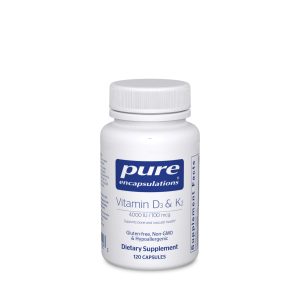 Vitamin D3 & K2 by Pure Encapsulations