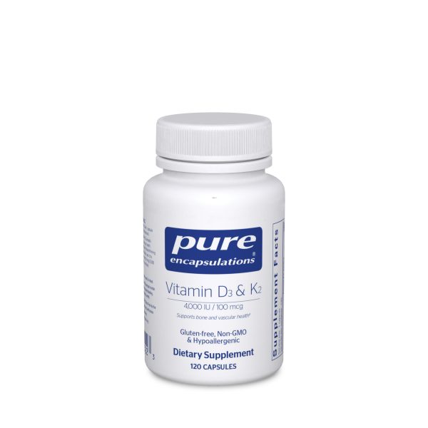 Vitamin D3 & K2 by Pure Encapsulations